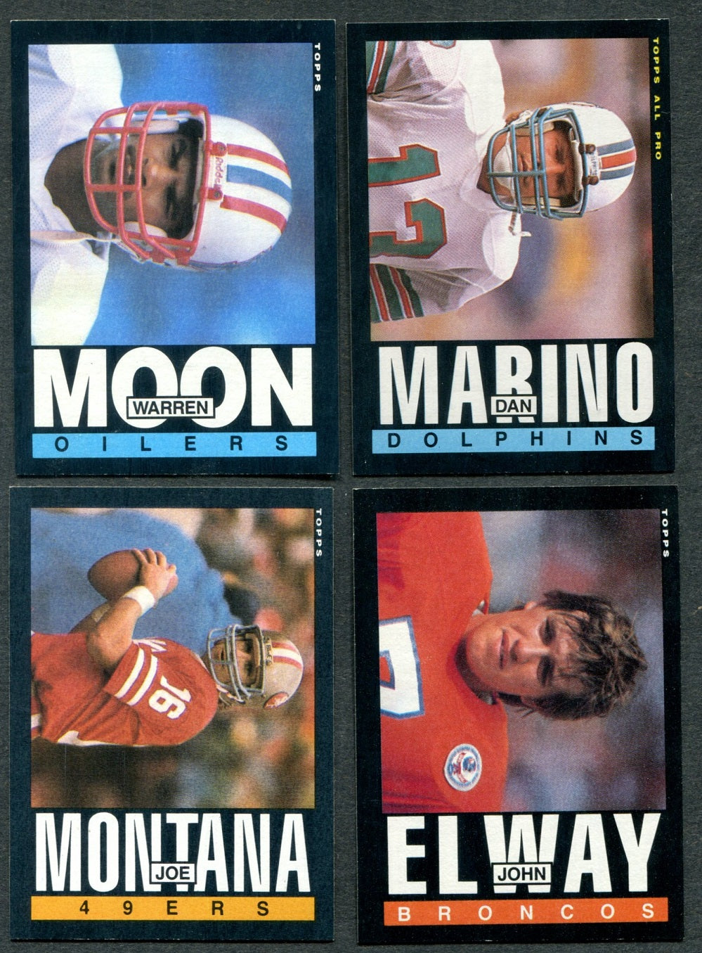 1985 Topps Football Complete Set NM NM/MT (396) (23-267)