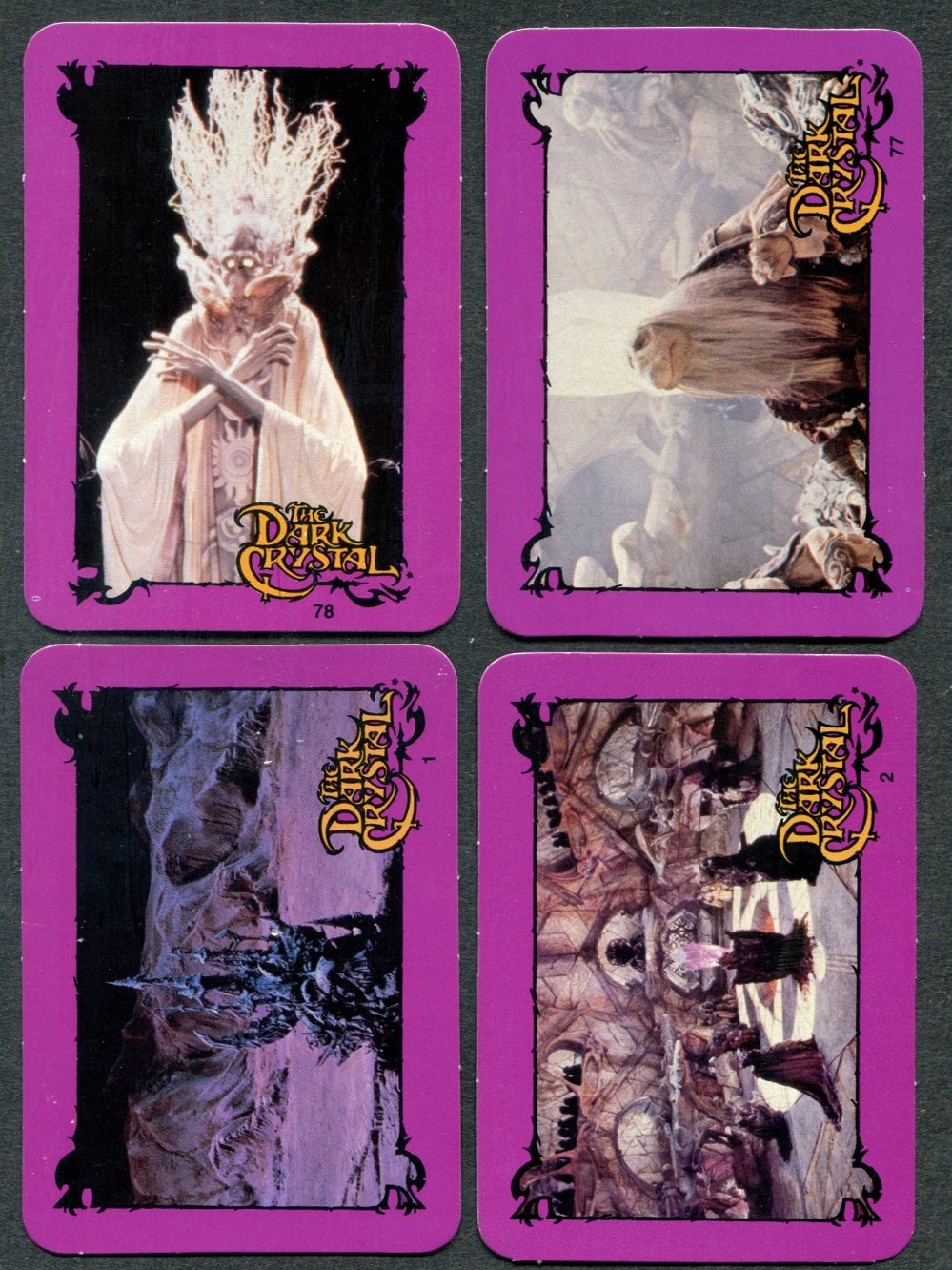 1982 Donruss The Dark Crystal Complete Set (78) NM/MT