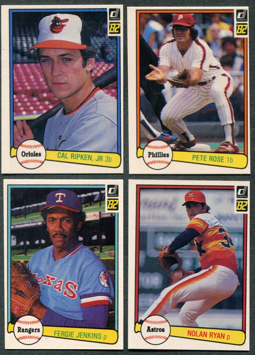 1982 Donruss Baseball Complete Set NM NM/MT (O/C) (660) (23-275) (Read)