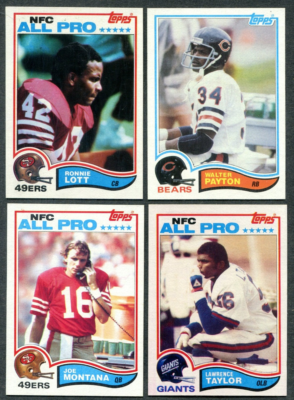 1982 Topps Football Complete Set NM NM/MT (528) (23-279)
