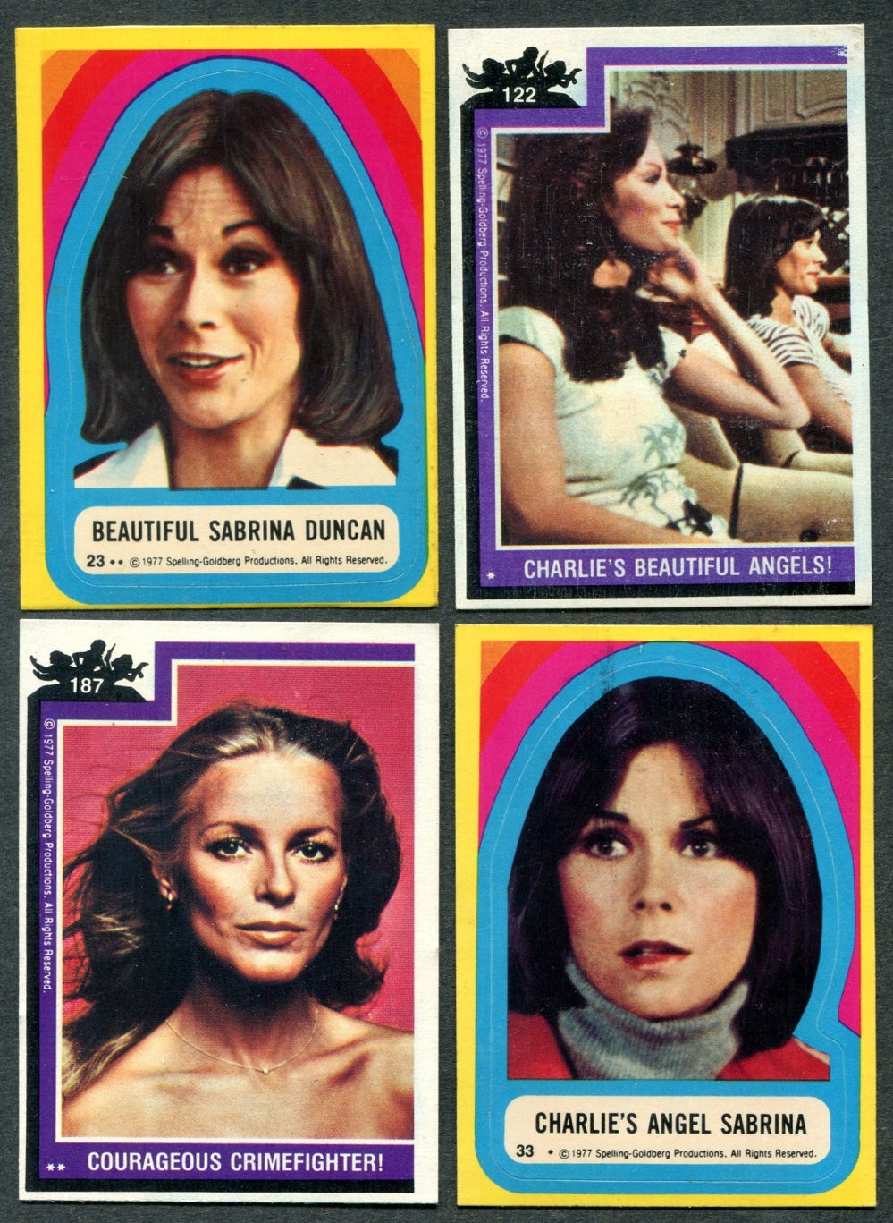 1977 Topps Charlie's Angels Complete Series 3 Set (w/ stickers) (66/11) NM