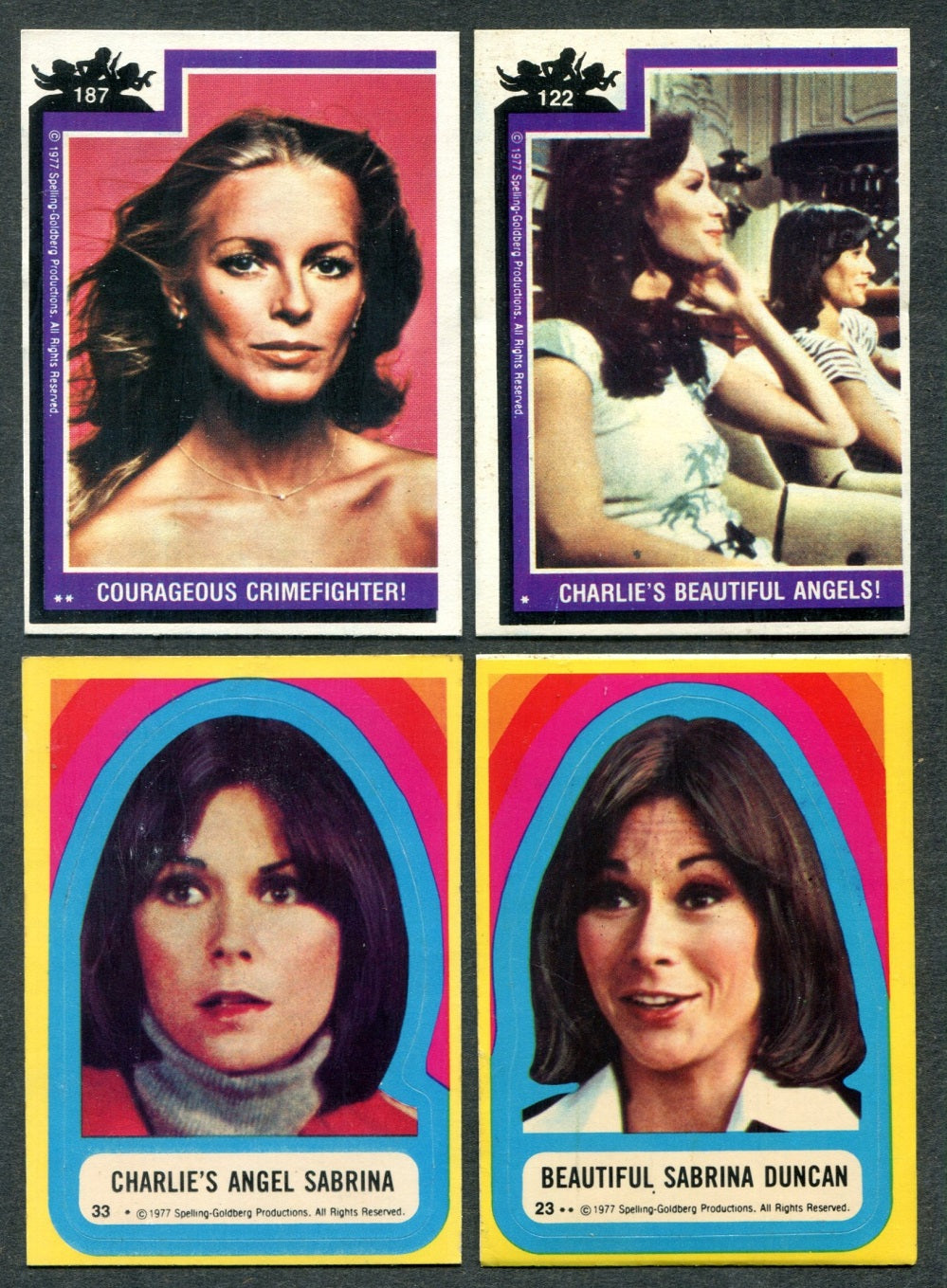 1977 Topps Charlie's Angels Complete Series 3 Set (w/ stickers) (66/11) NM NM+
