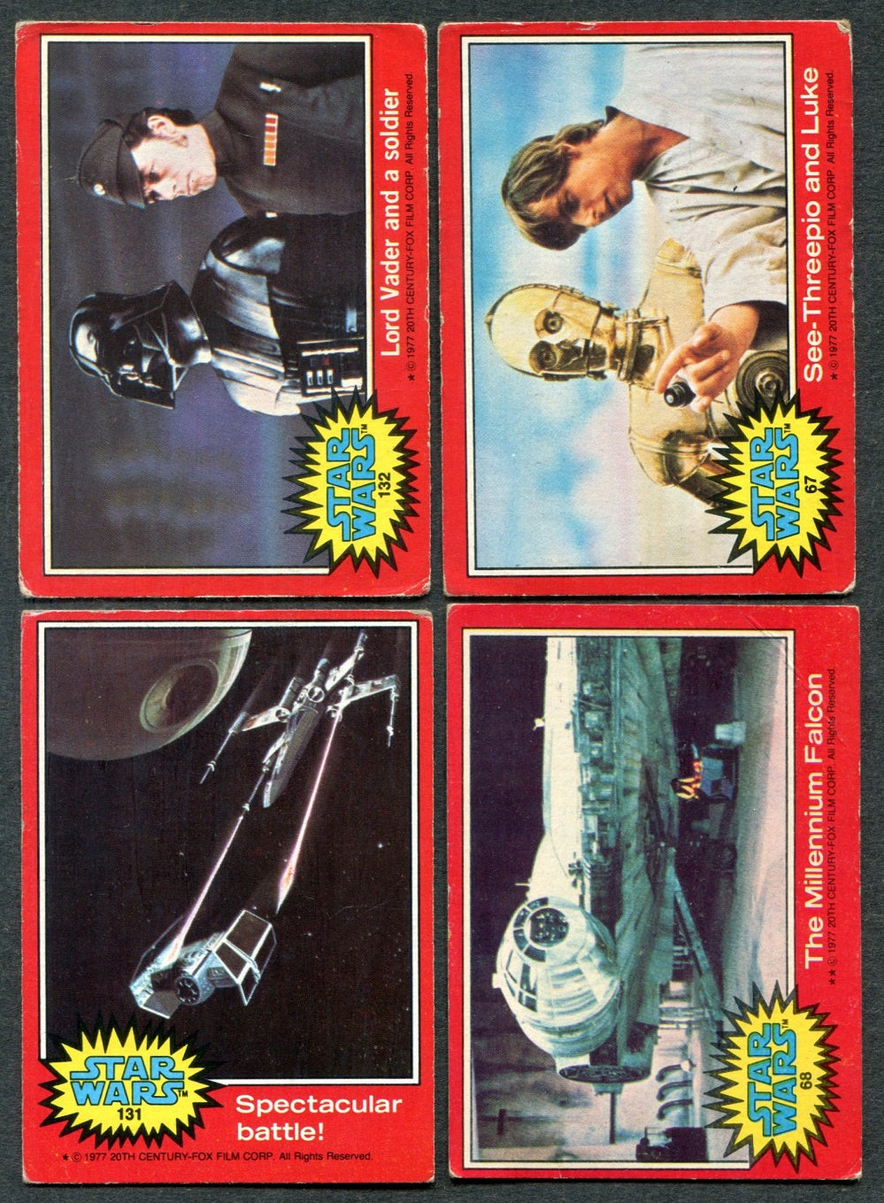 1977 Topps Star Wars Complete Series 2 Set (66) VG/EX EX