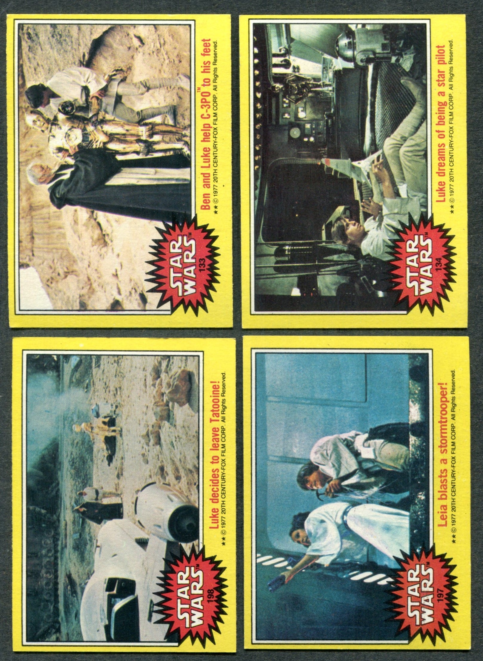 1977 Topps Star Wars Complete Series 3 Set (66) NM NM/MT