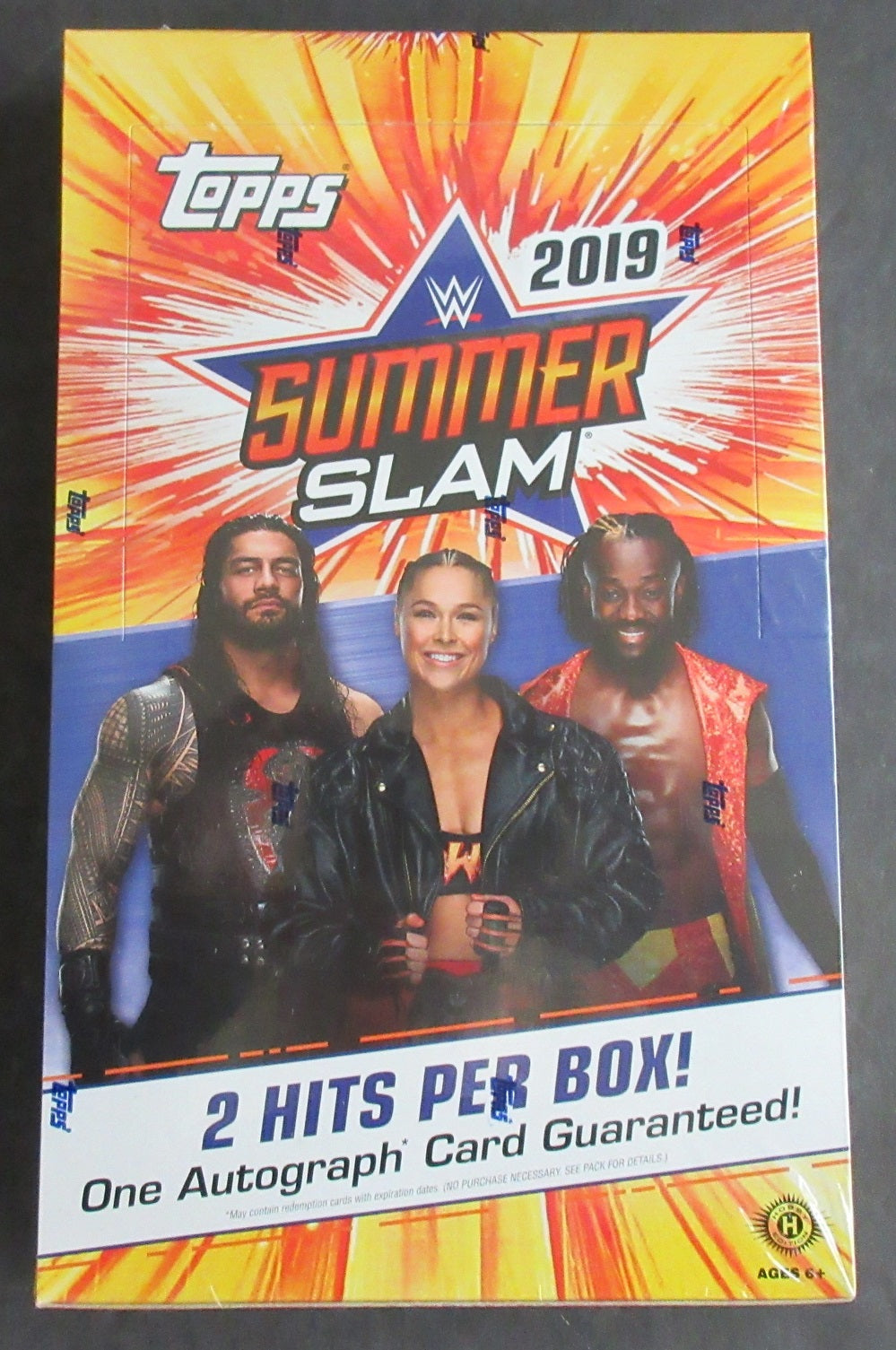 2019 Topps WWE Wrestling Summer Slam Box (Hobby) (24/7)