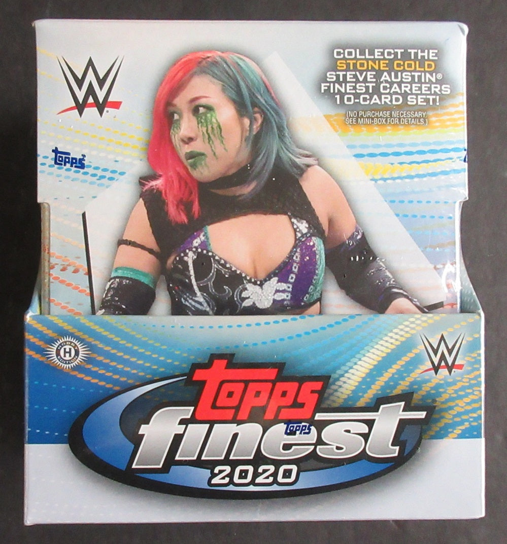 2020 Topps Finest WWE Wrestling Box (Hobby) (2/6/5)