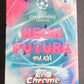 2020/21 Topps Chrome X UEFA Champions League Steve Aoki Neon Futures Soccer Box (Hobby) (24/4)