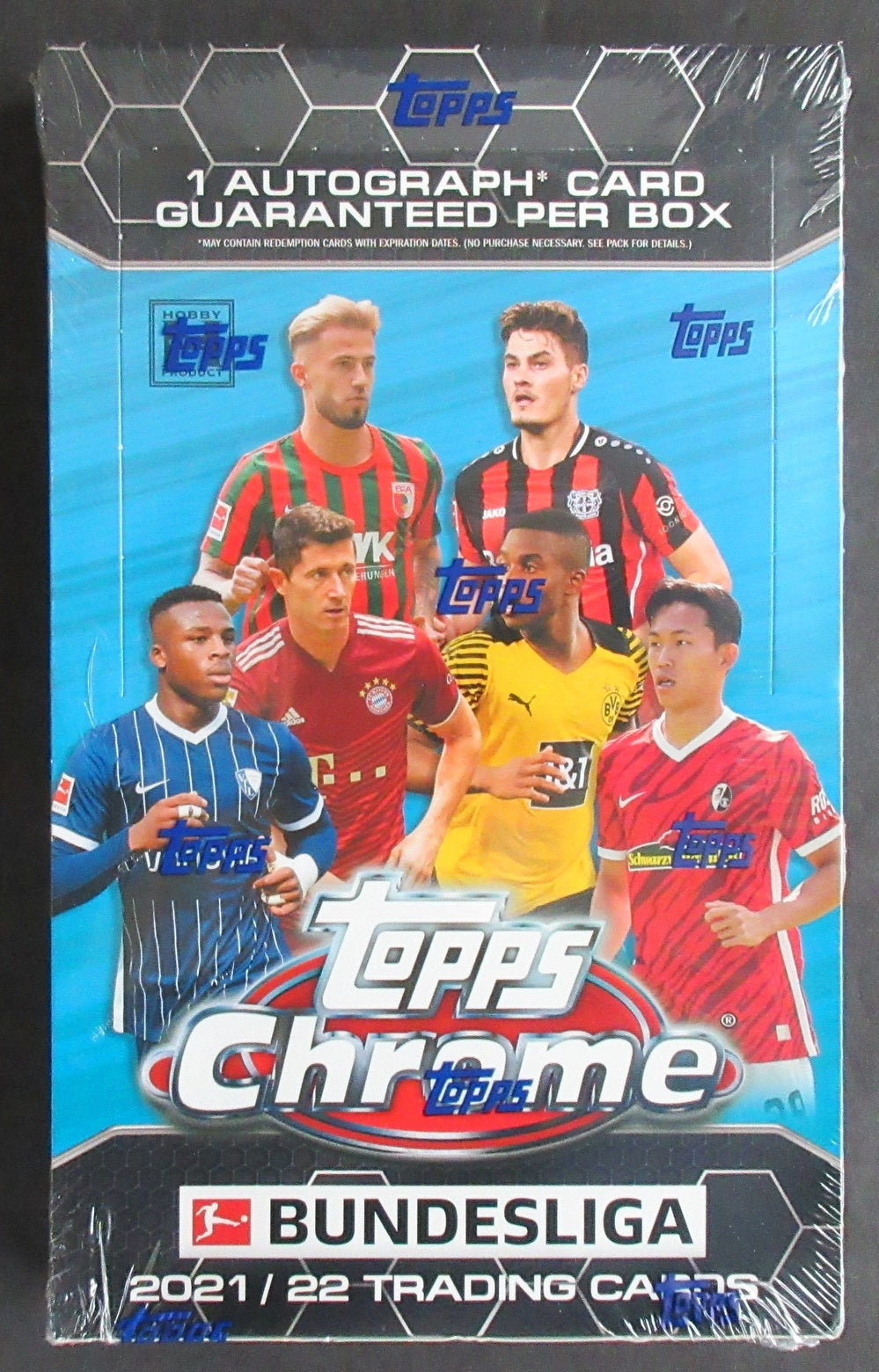 2021/22 Topps Chrome Bundesliga Soccer Box (Hobby) (18/4)