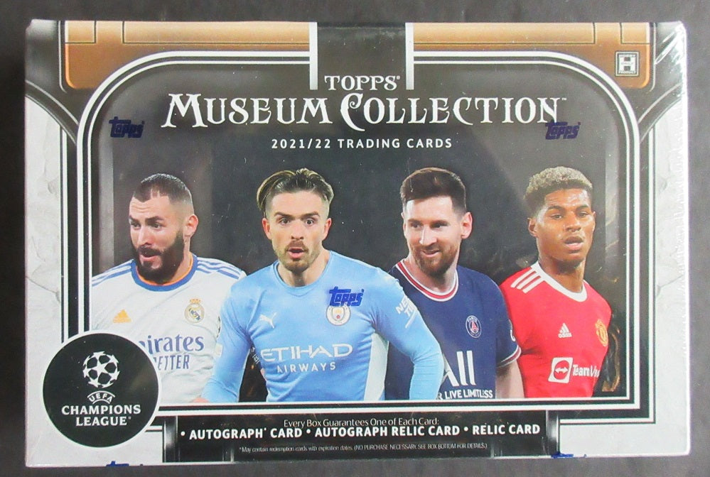 2021/22 Topps Museum Collection UEFA Champions League Soccer Box (Hobby) (1/8)