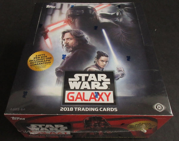 2018 Topps Star Wars Galaxy Box (Hobby) (24/8) – Baseball