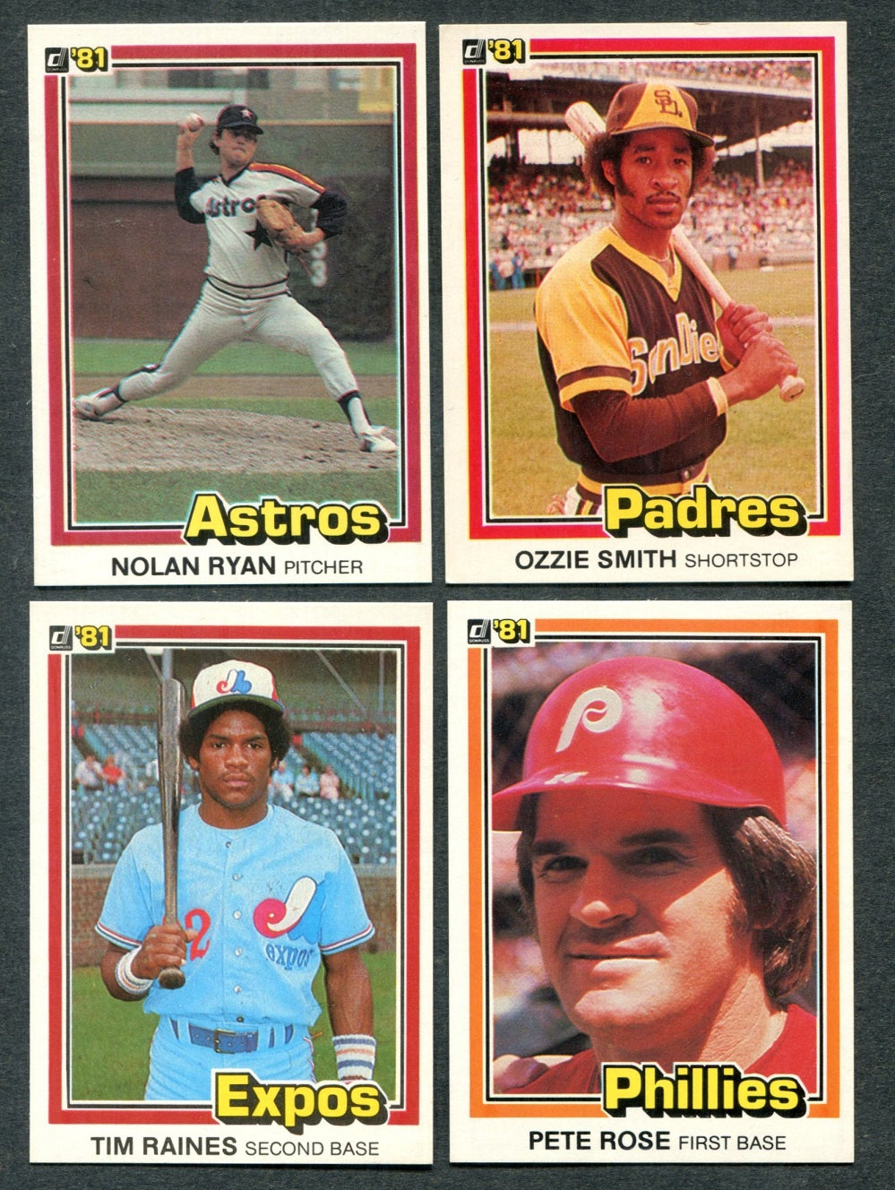 1981 Donruss Baseball Complete Set NM (605) (23-288)