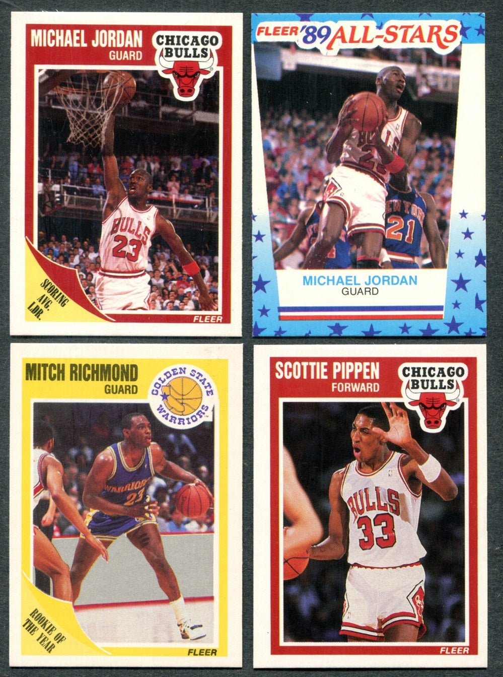1989/90 Fleer Basketball Complete Set (w/ stickers) NM NM/MT (168/11) (23-303)