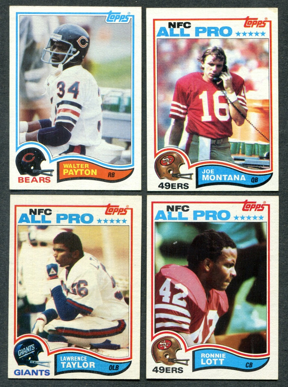 1982 Topps Football Complete Set EX/MT NM (528) (23-306)