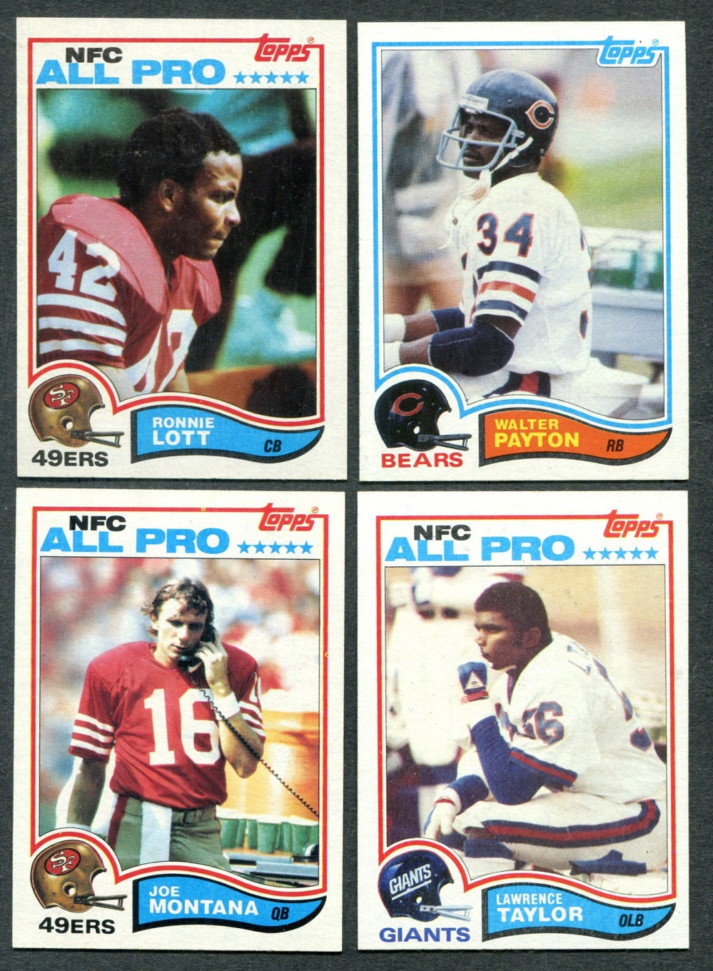 1982 Topps Football Complete Set NM NM/MT (528) (23-307)