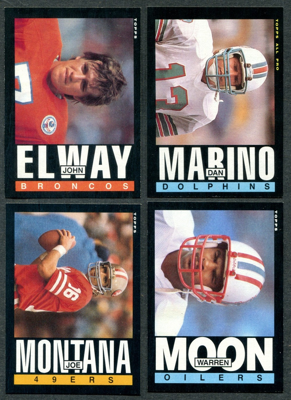1985 Topps Football Complete Set NM NM/MT (396) (23-308)