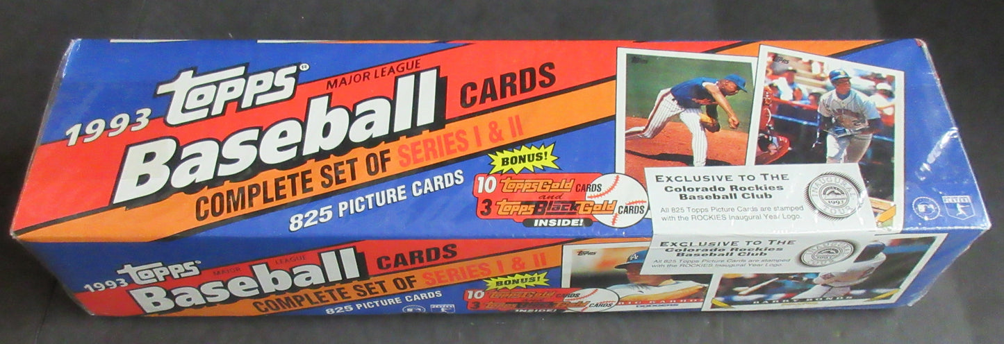 1993 Topps Baseball Factory Set (Colorado Rockies)