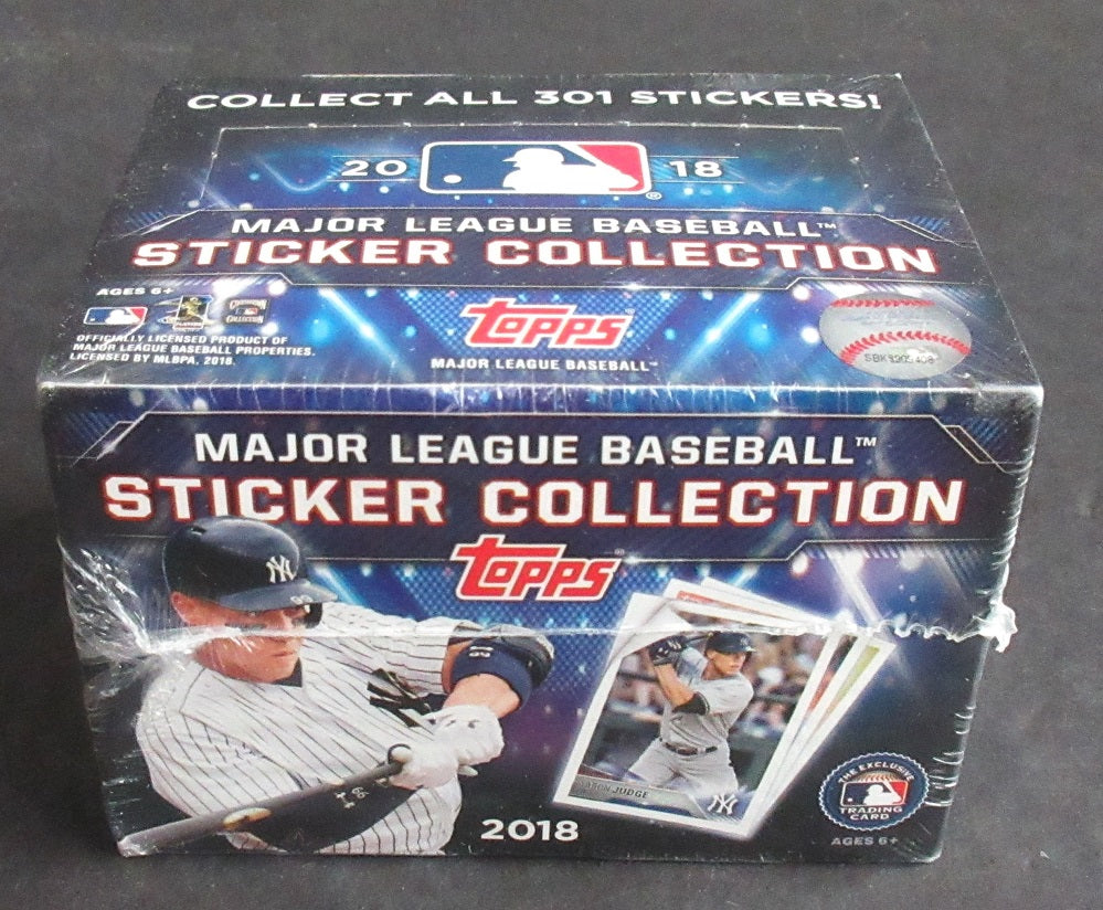 2018 Topps Baseball Stickers Box (50/8)