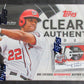 2022 Topps Clearly Authentic Baseball Box (Hobby) (1)