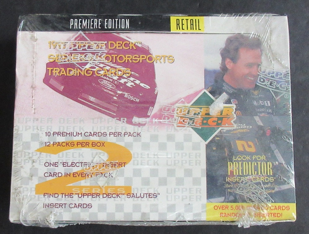 1995 Upper Deck Motorsports Racing Series 2 Box (Retail) (12/10)