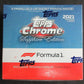 2021 Topps Chrome F1 Formula 1 Racing Sapphire Edition Box (8/4)