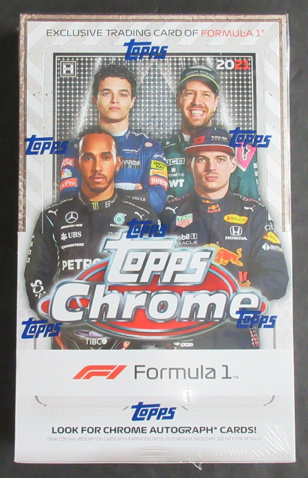2021 Topps Chrome F1 Formula 1 Racing Box (Hobby) (18/4)