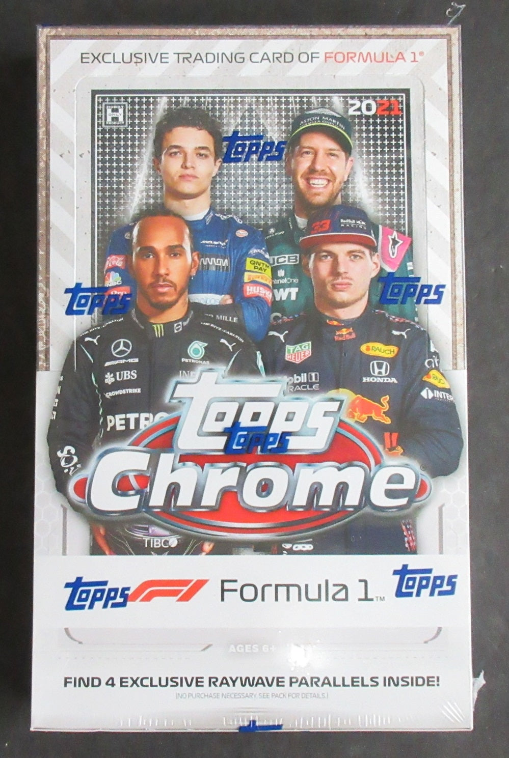 2021 Topps Formula 1 Factory Sealed Hobby Box - Massive Flagship Box (144 Cards) Racing