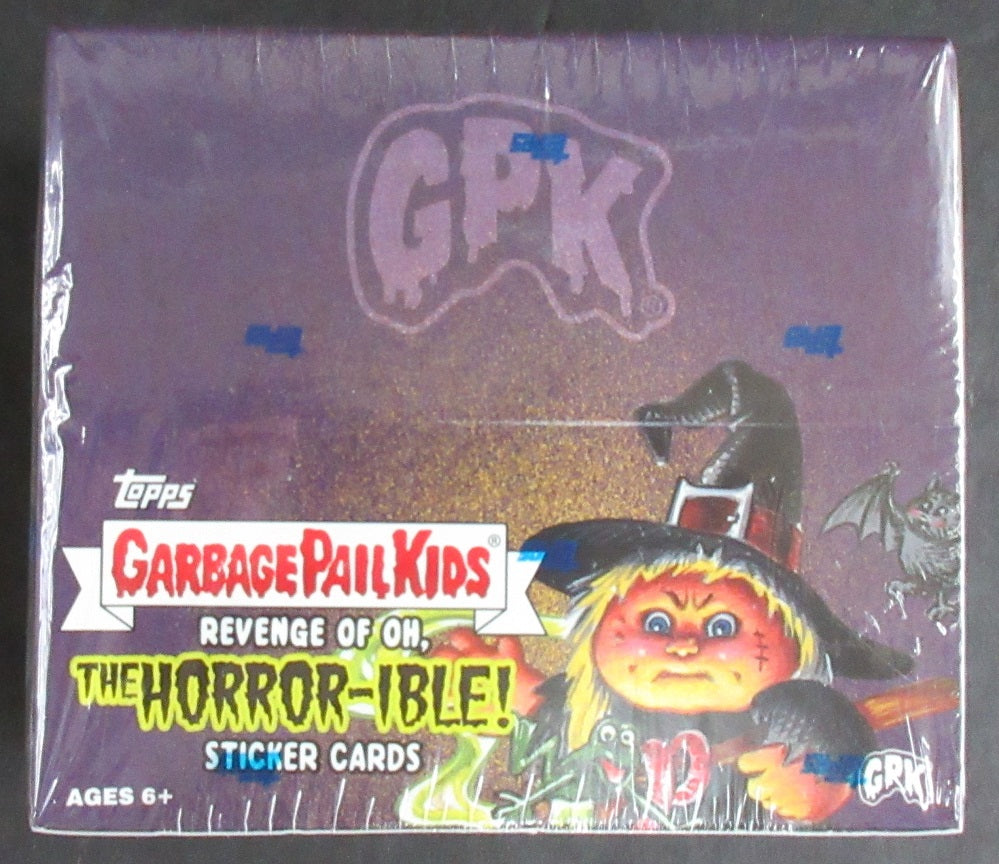2019 Topps Garbage Pail Kids Series 2 Box: Revenge of Oh, The Horror-ible Box (24/8)