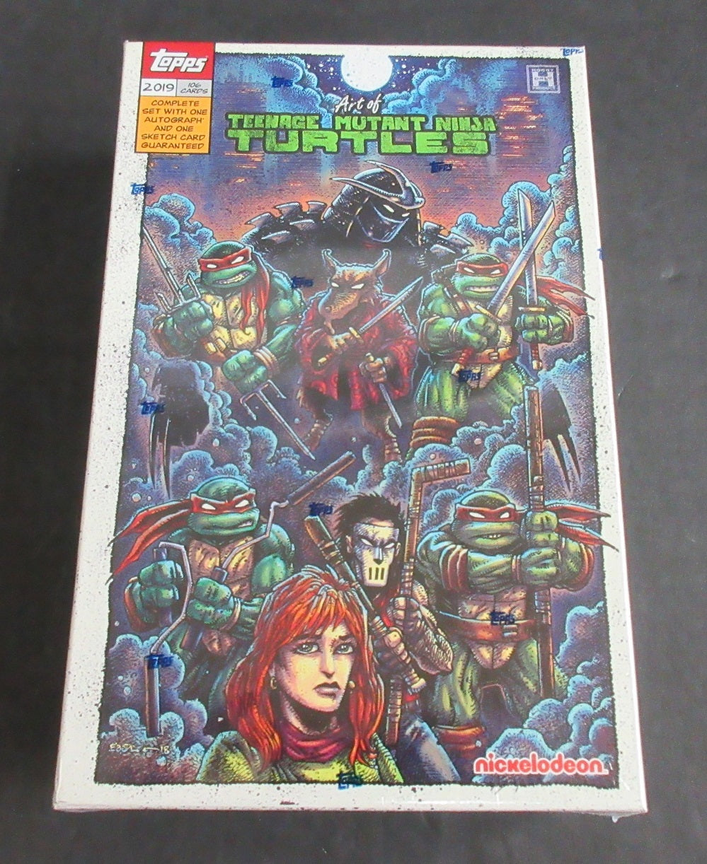 2019 Topps Art of Teenage Mutant Ninja Turtles Factory Set (Hobby)