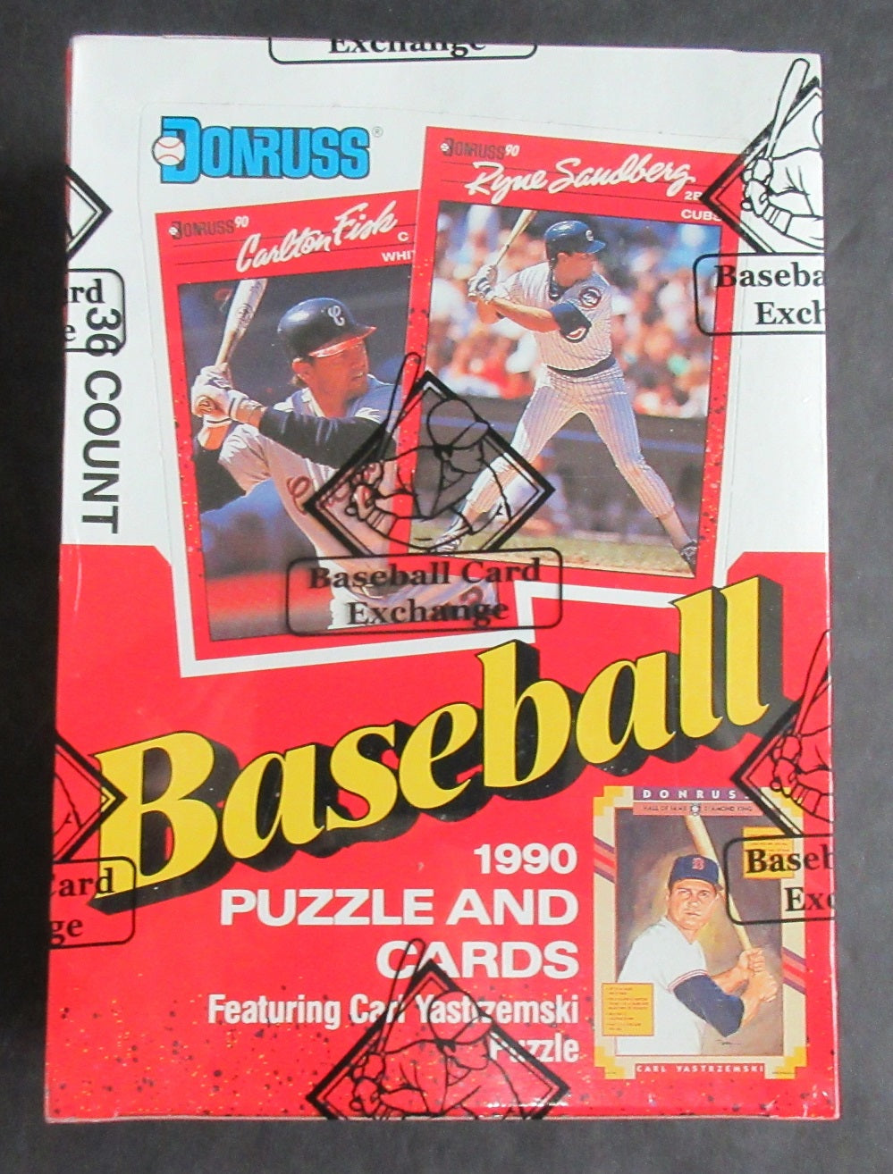 1990 Donruss Baseball Unopened Wax Box (Canadian) (FASC)