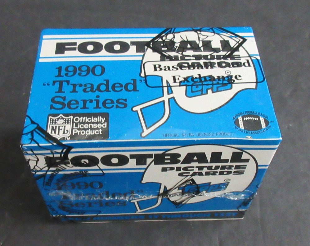 1990 Topps Football Traded Factory Set (BBCE)