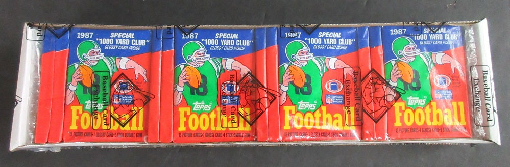 1987 Topps Football Unopened Wax Pack (Lot of 36) (BBCE)