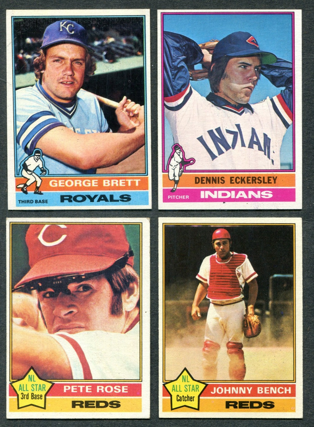 1976 Topps Baseball Complete Set EX EX/MT (660) (23-281)