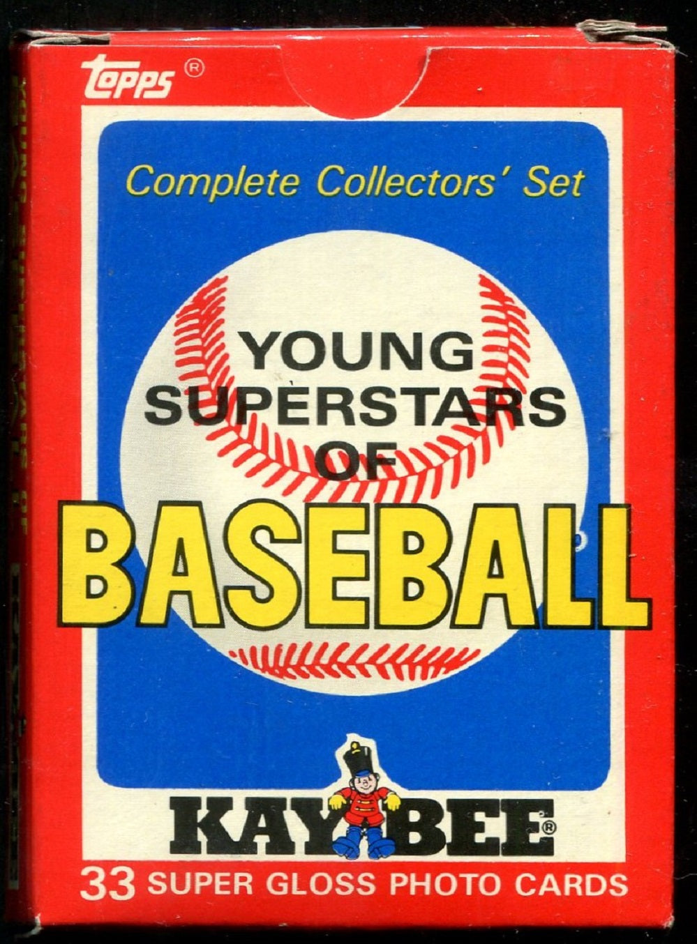 1986 Topps Baseball KayBee Toys Young Superstars of Baseball Factory Set