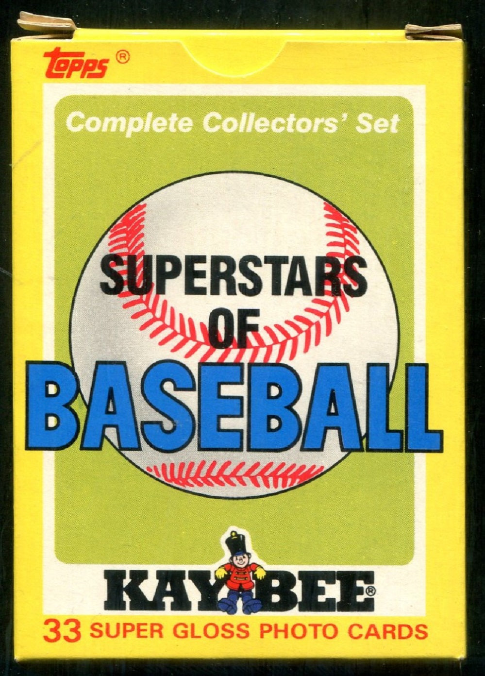 1987 Topps Baseball Kay-Bee Toys Superstars of Baseball Factory Set