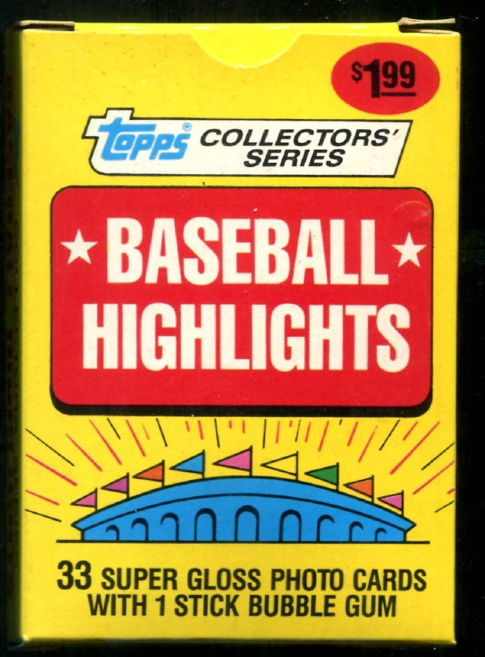 1987 Topps Baseball Highlights Factory Set