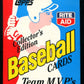 1988 Topps Baseball Rite Aide Team M.V.P.'s Factory Set