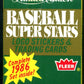 1986 Fleer Baseball Superstars Factory Set