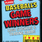 1987 Fleer Baseball Game Winners Factory Set