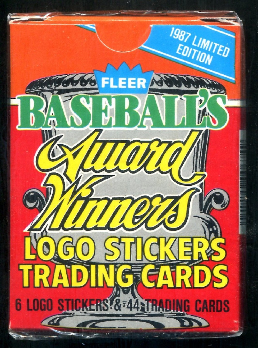 1987 Fleer Baseball Award Winners Factory Set