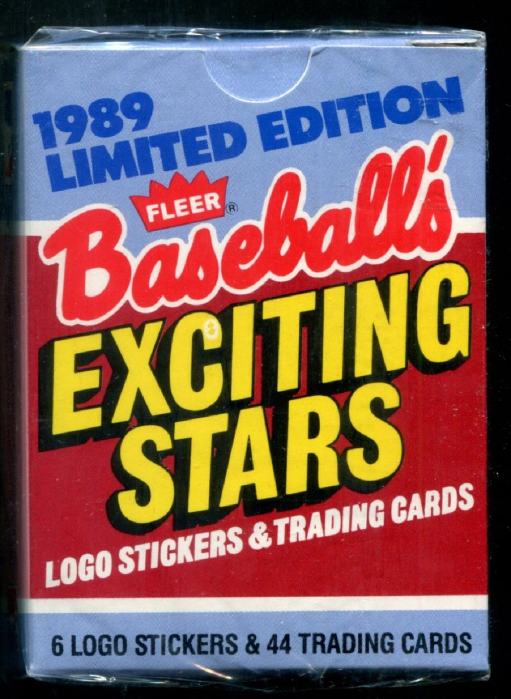 1989 Fleer Baseball Exciting Stars Factory Set