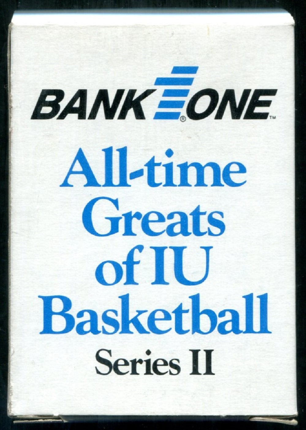 1986/87 Bank One Indiana Hoosiers All Time Greats of IU Basketball Series 2 Factory Set