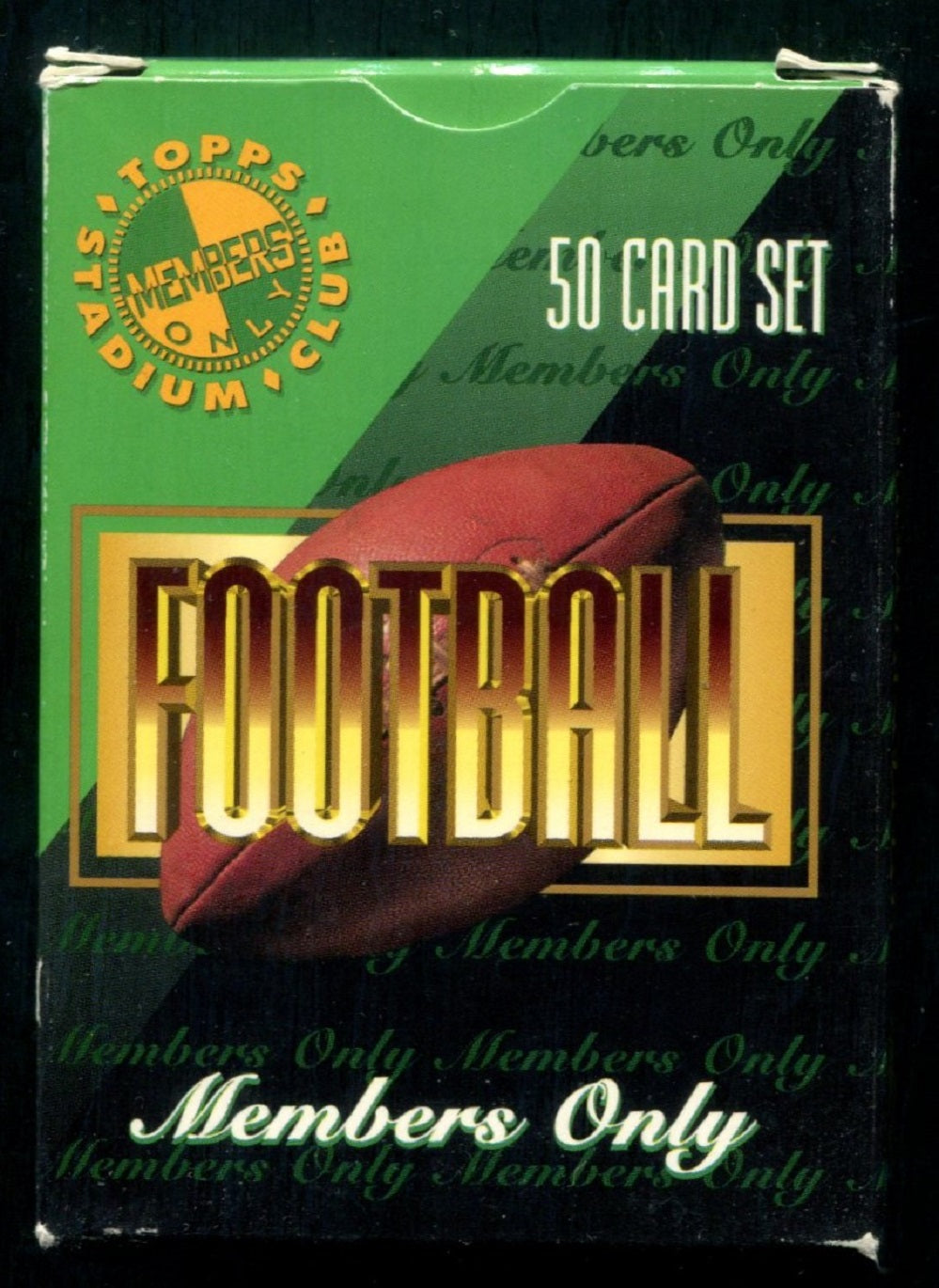 1996 Topps Stadium Club Football Members Only Factory Set (50)