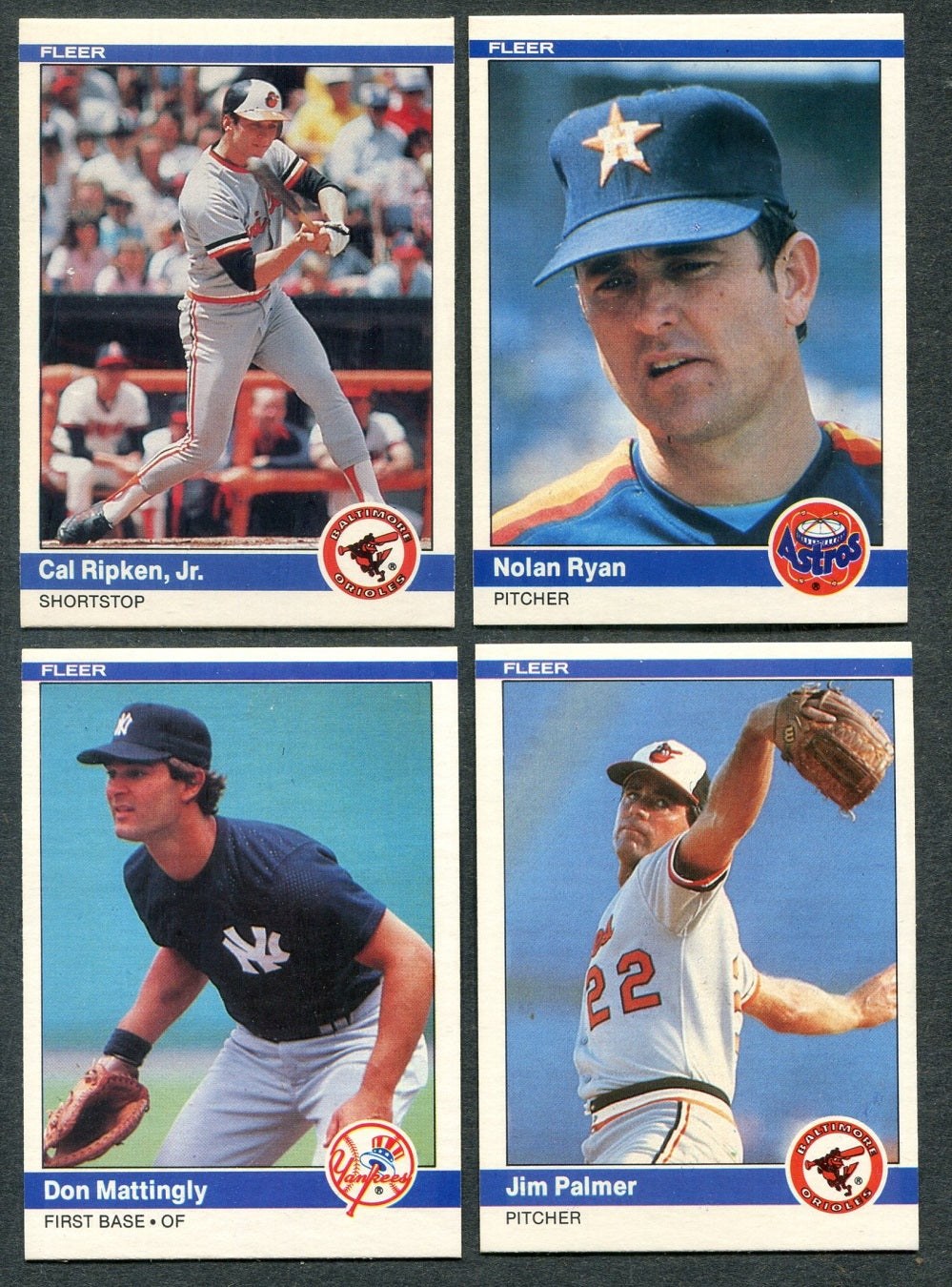 1984 Fleer Baseball Complete Set NM NM/MT (660) (23-320)