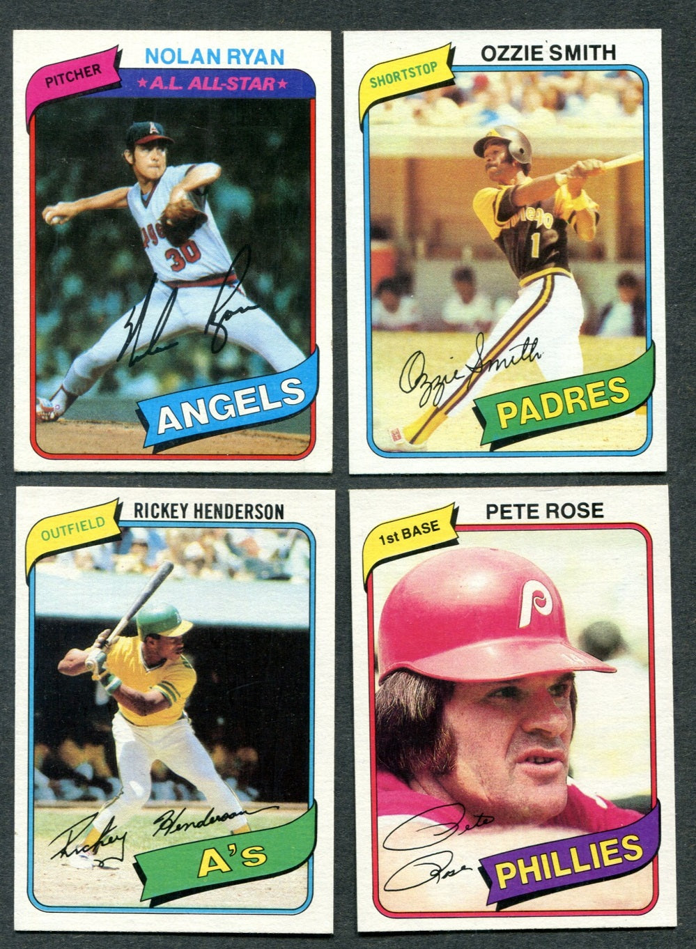 1980 Topps Baseball Complete Set NM NM/MT (726) (23-313)