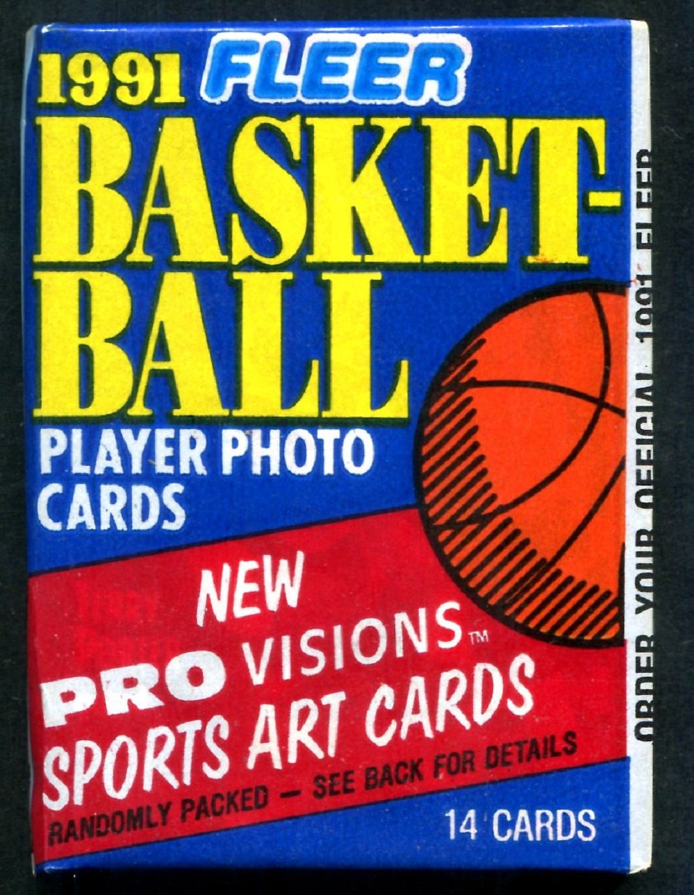 1991/92 Fleer Basketball Unopened Series 1 Wax Pack
