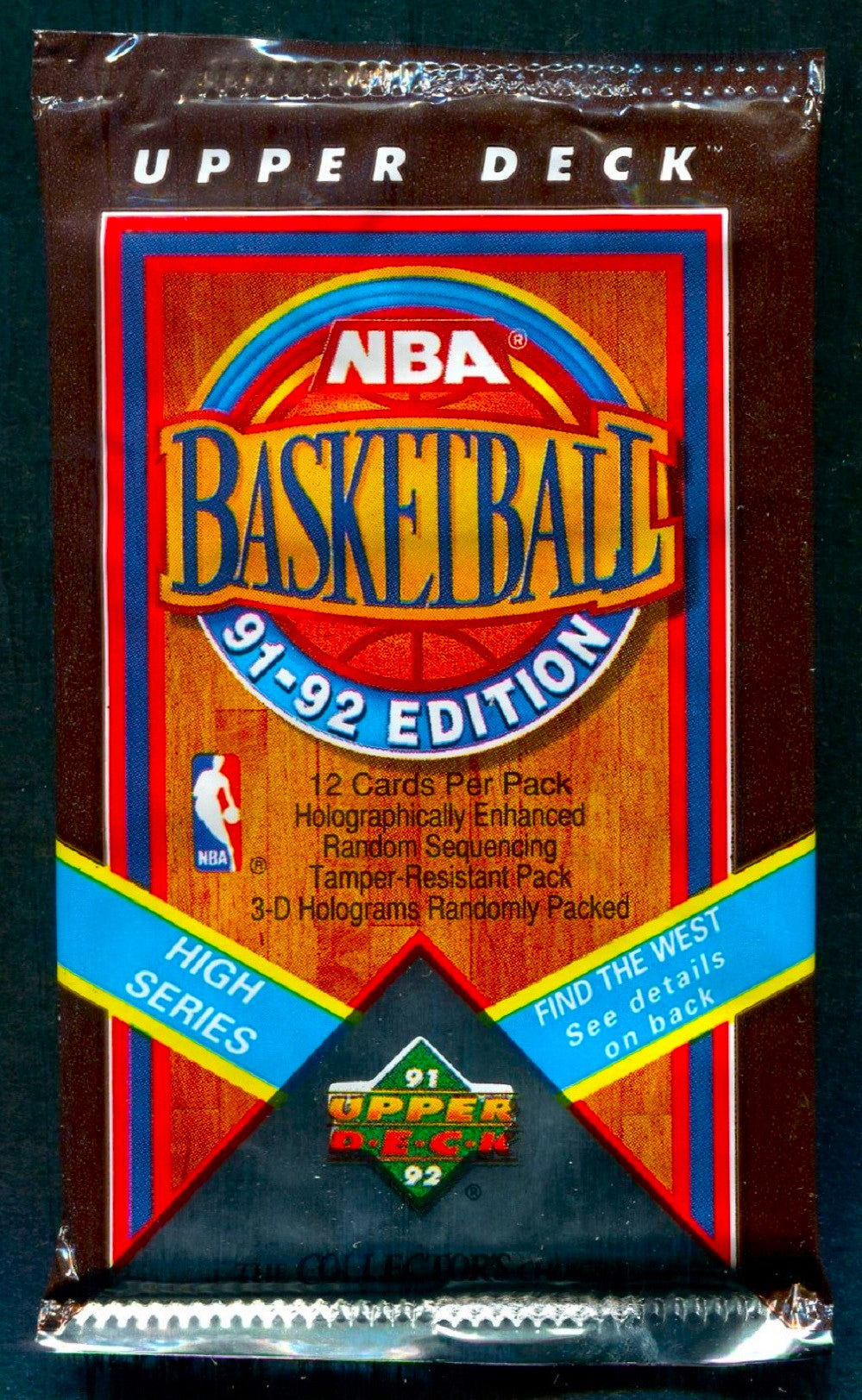 1991/92 Upper Deck Basketball Unopened High Series Pack