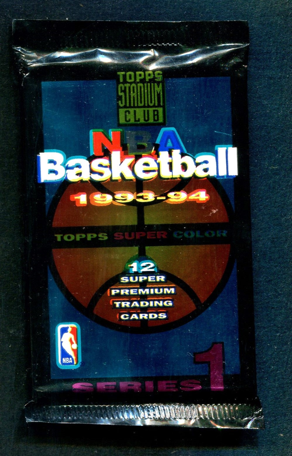 1993/94 Topps Stadium Club Basketball Unopened Series 1 Pack