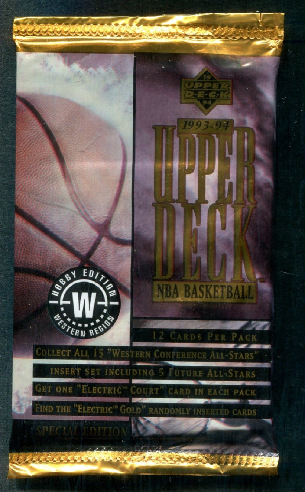 1993/94 Upper Deck SE Special Edition Basketball Unopened Pack (West)