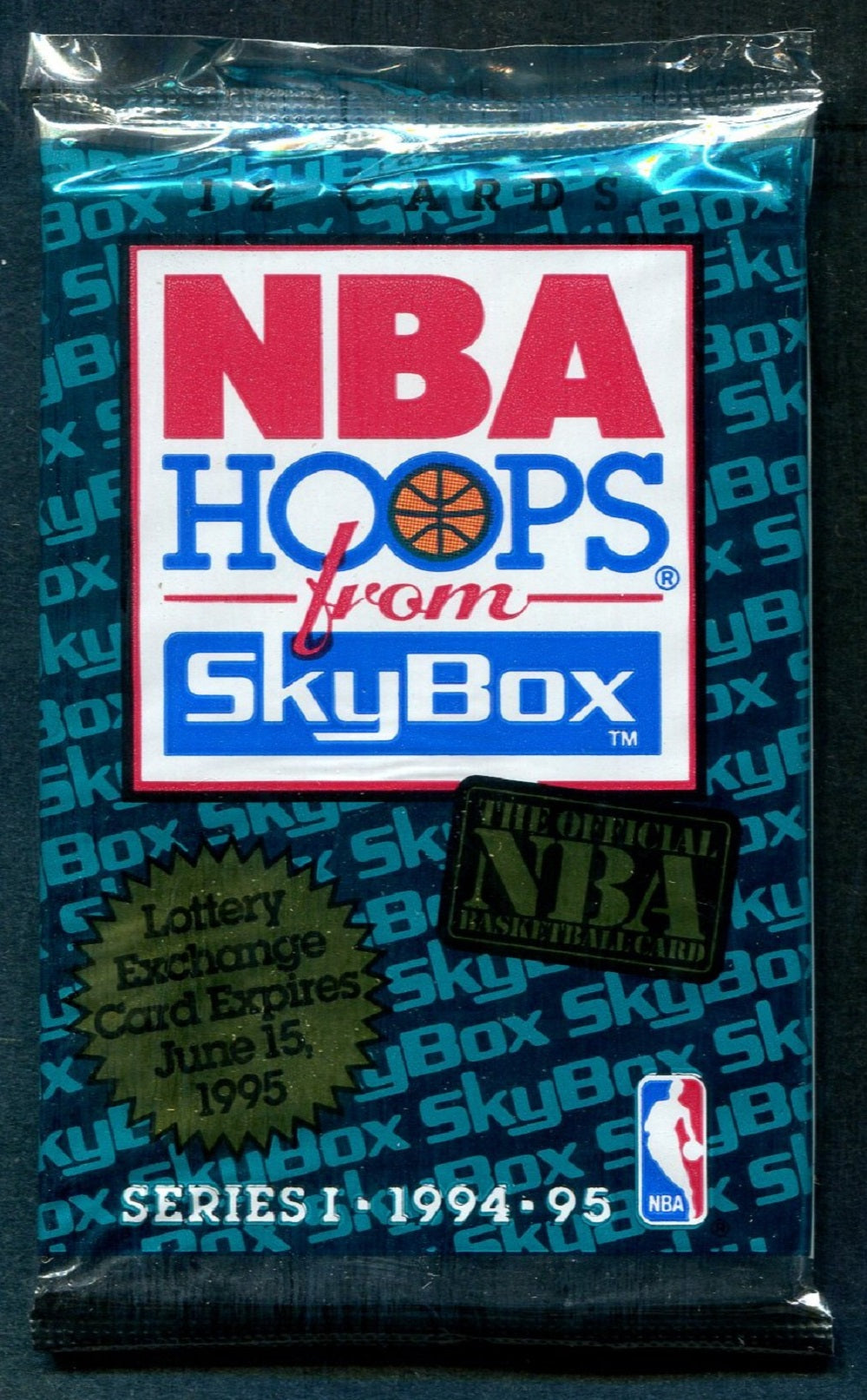 1994/95 Hoops Basketball Unopened Series 1 Pack (12)