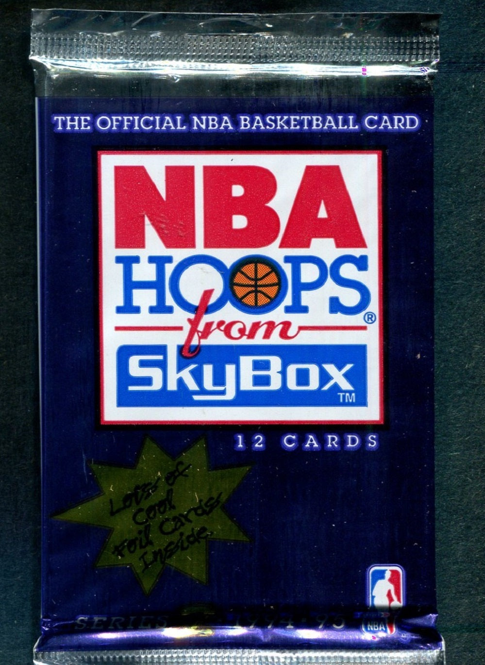 1994/95 Hoops Basketball Unopened Series 2 Pack
